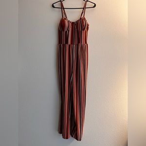Striped Jumpsuit